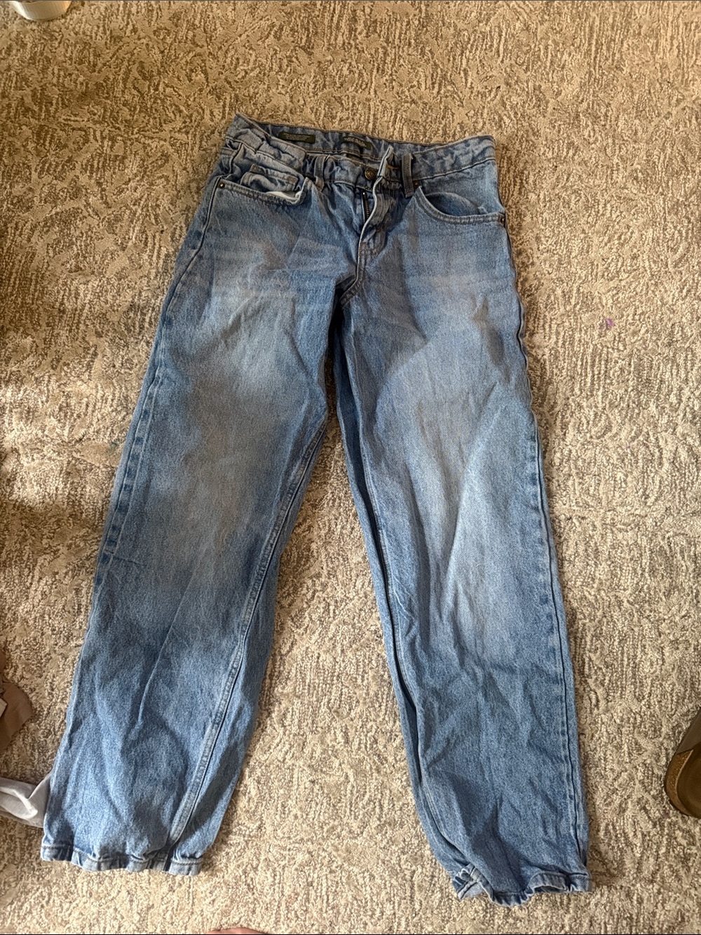 Mid rise relaxed straight jeans - wild fable